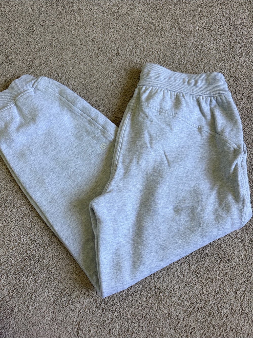 lululemon athletica Kids Light Gray Sweat Joggers